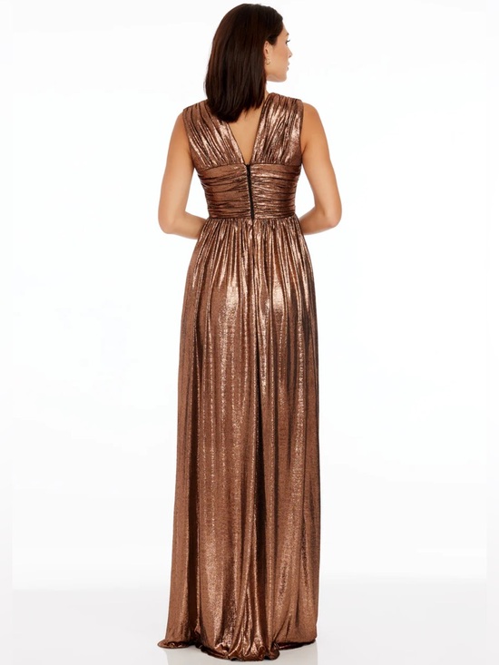 Dress The Population Jaclyn Metallic Gown - Picture 2 of 13